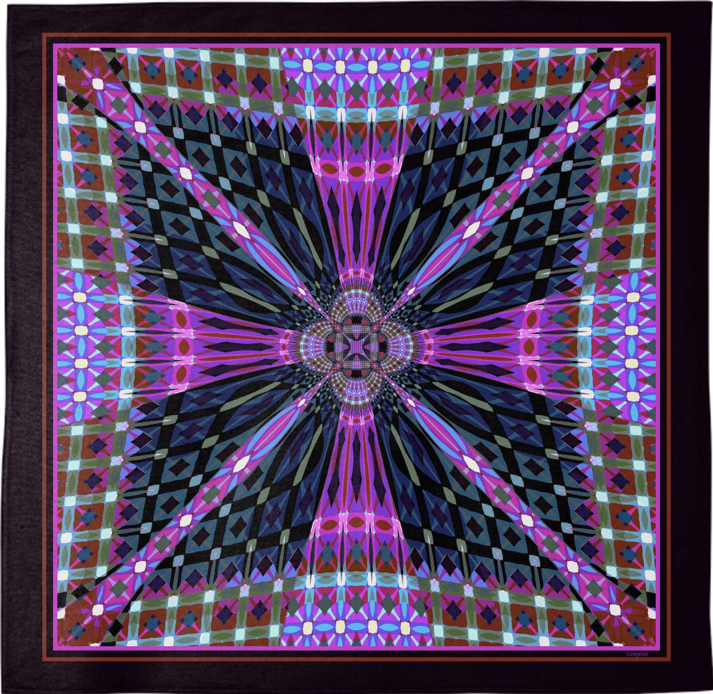 Colorful Kaleidoscope Bandana