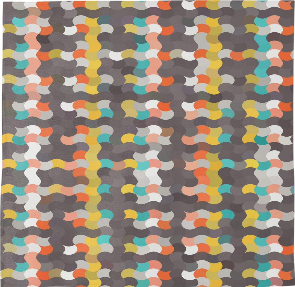 Colorful shapes pattern