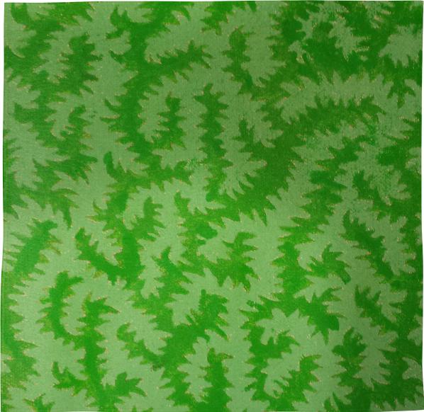 Fern Fractal Abstract Bandana