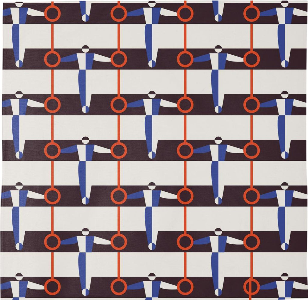 gymnast ring stripe bandana