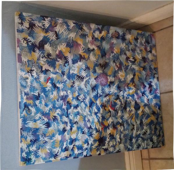 St Francis Abstract Cross