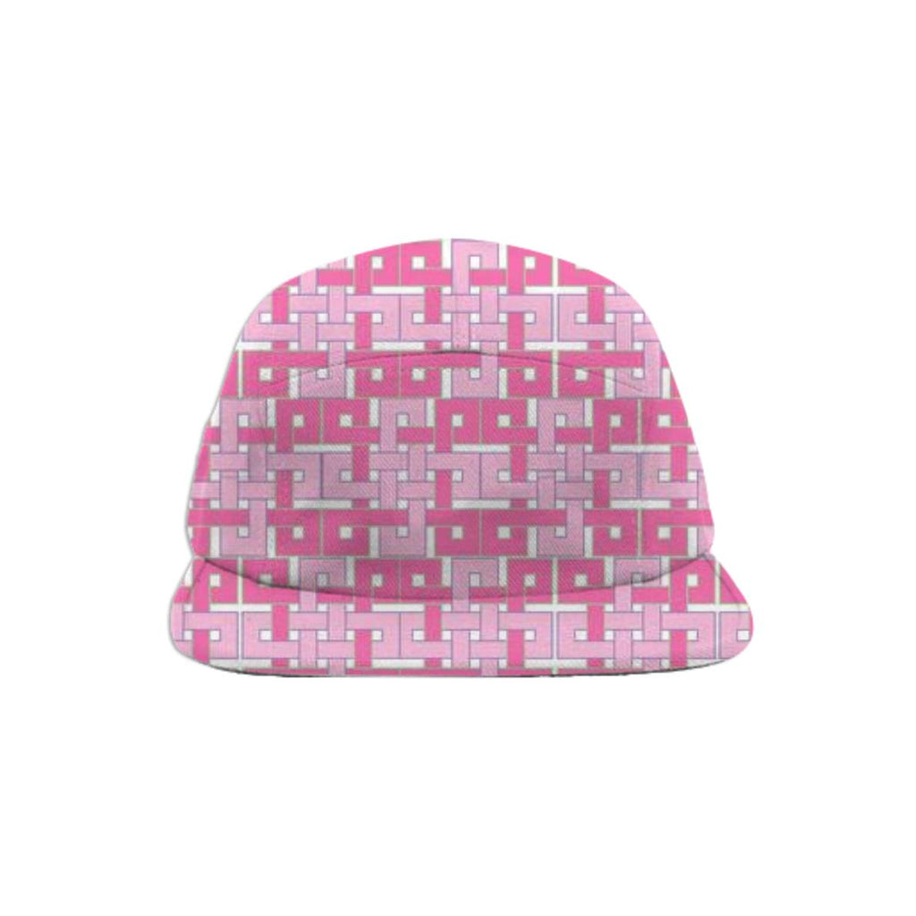 Celtic Squares in Pink Baseball Hat