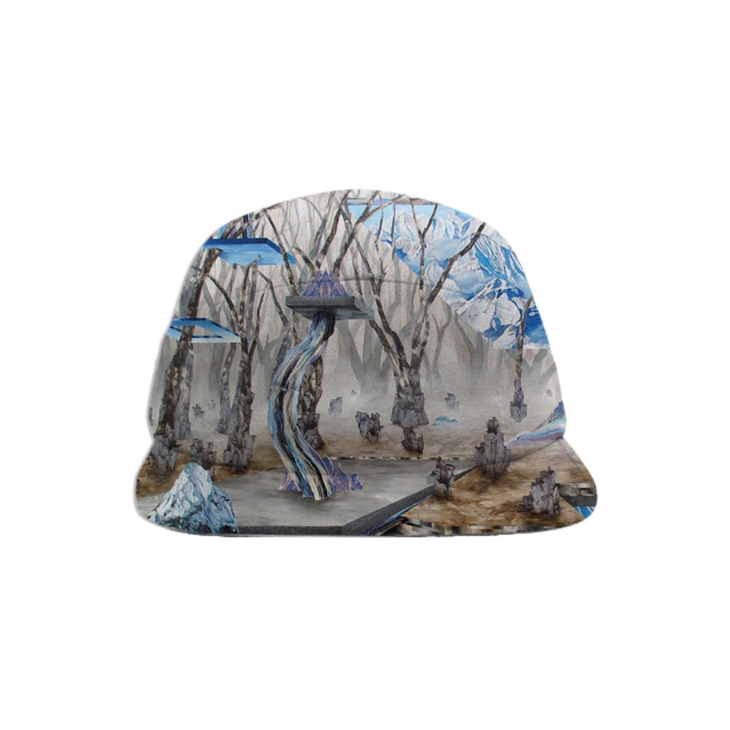 Psychedelic Glacial Forest Mountain Cap