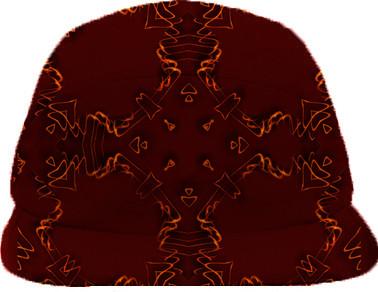 Copperish deco baseball hat