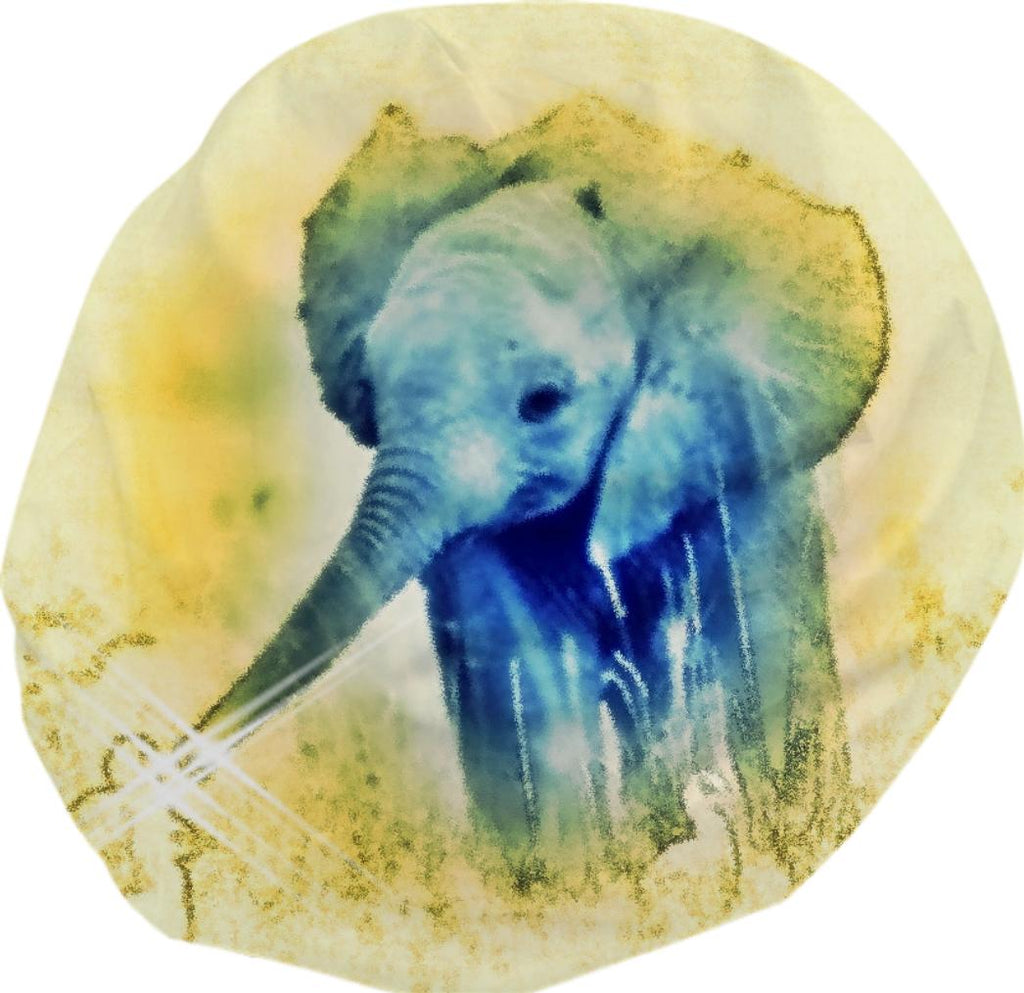 Feeling Blue Baby Elephant