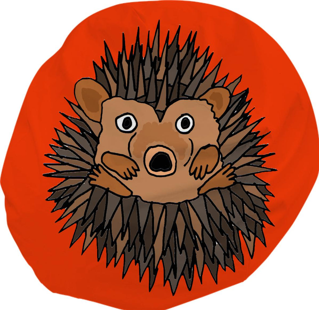 Fun Baby Hedgehog Art Bean Bag
