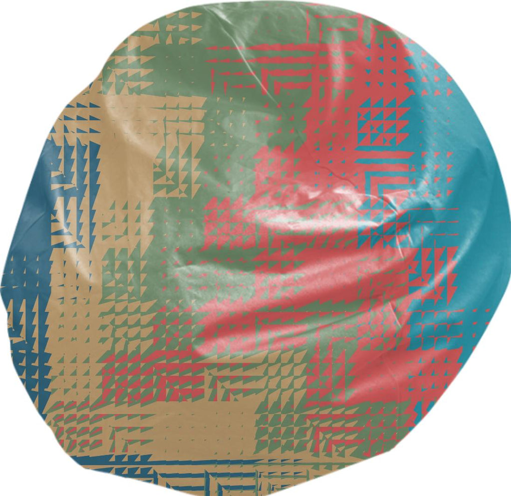 Glass abstract design