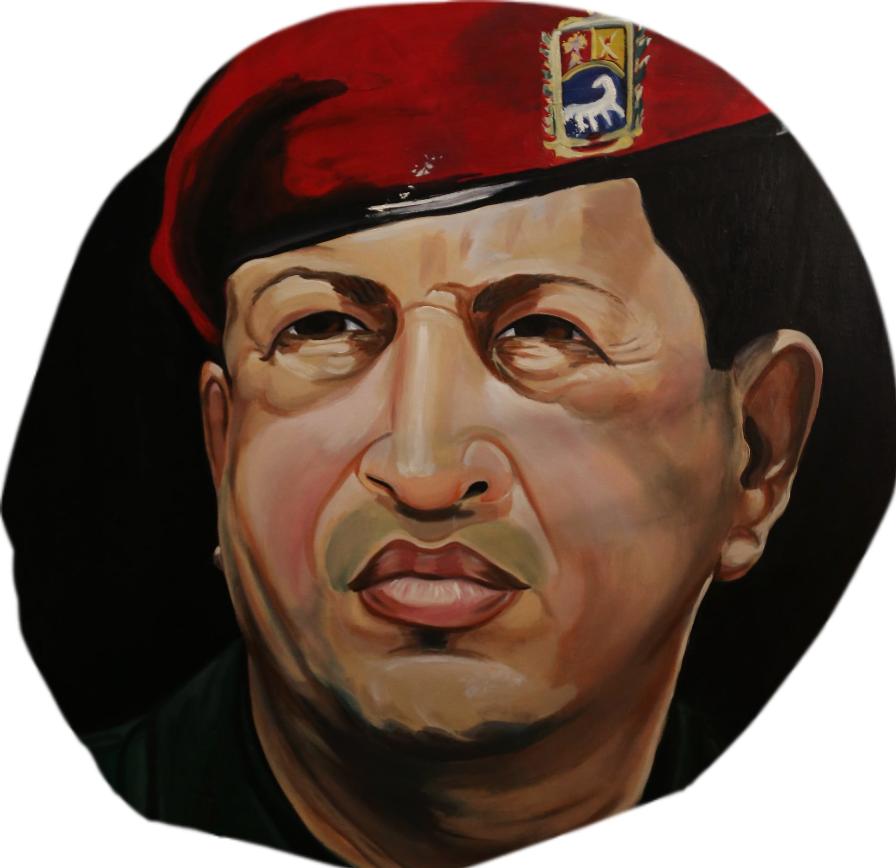 Hugo Chavez s art special Bean Bag