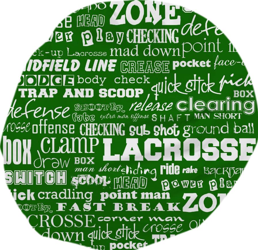 Lacrosse Green and White