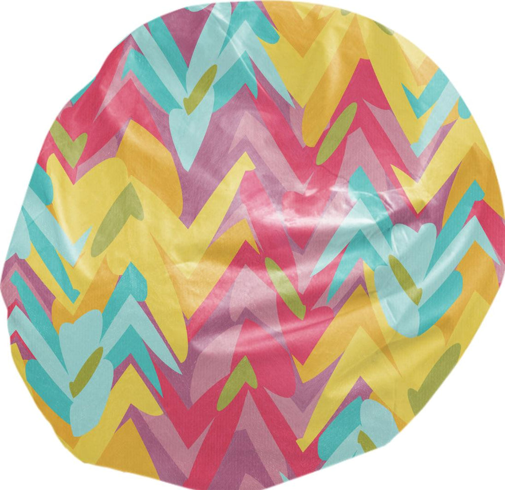 Paint strokes abstract design