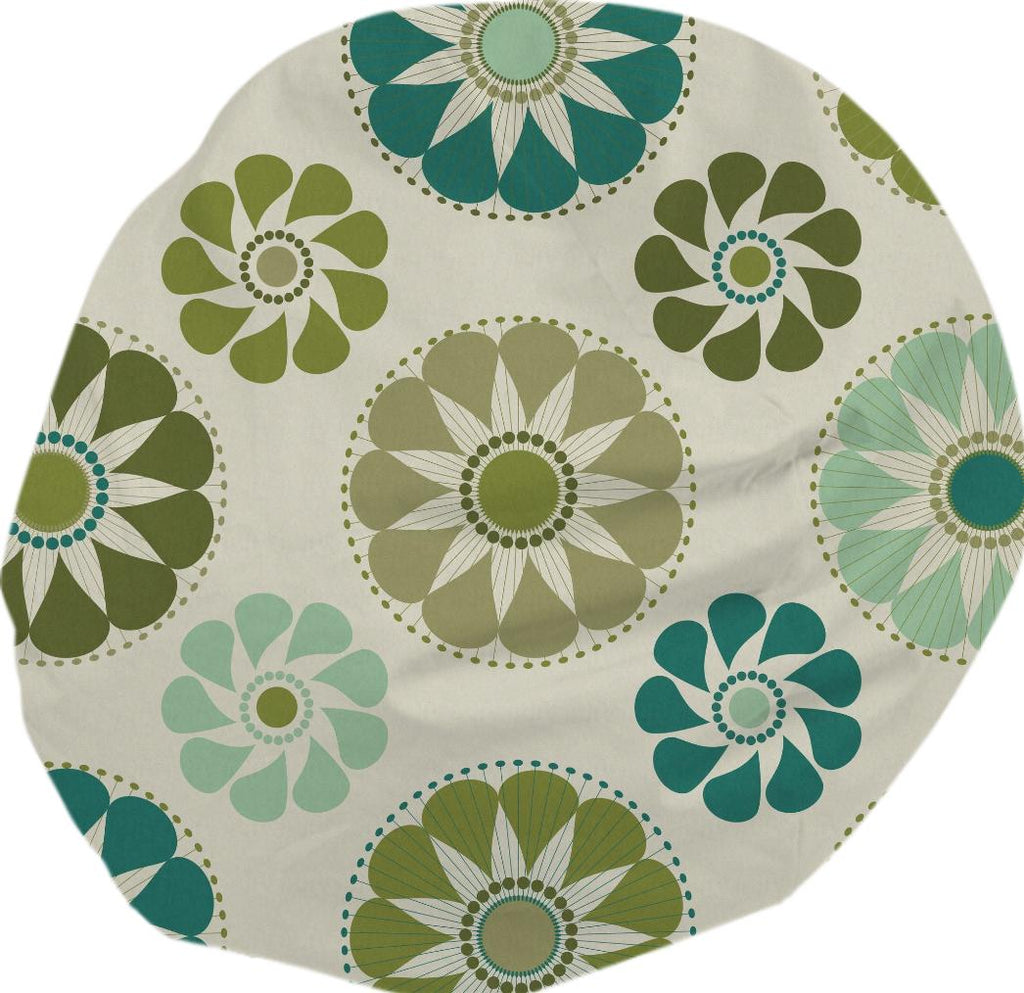 Retro Mod Abstract Floral