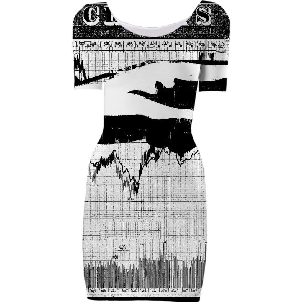 ArtyZen Studios Wall Street Banker Money Dress
