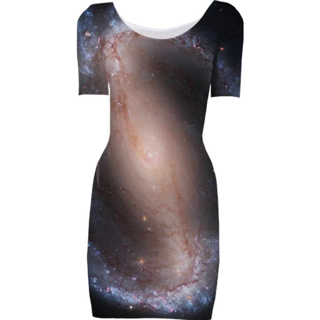 Barred Spiral Galaxy Dress