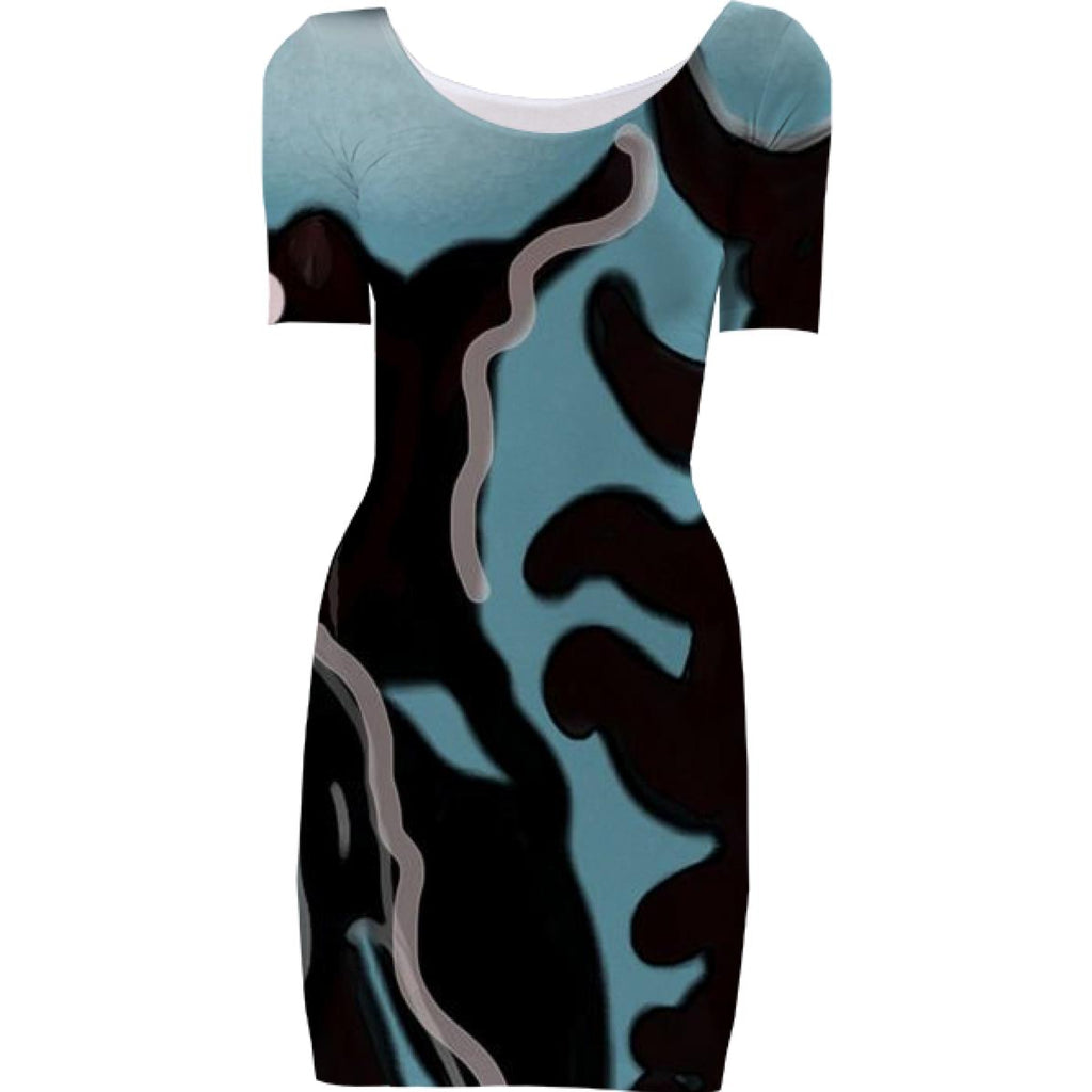 Blue Zebras sensual dress