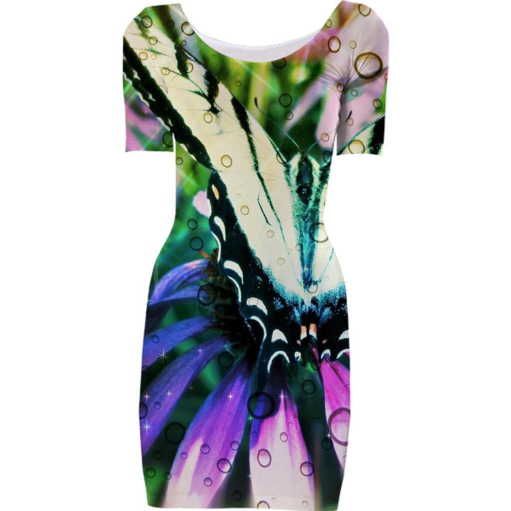 Butterfly Bodycon Dress
