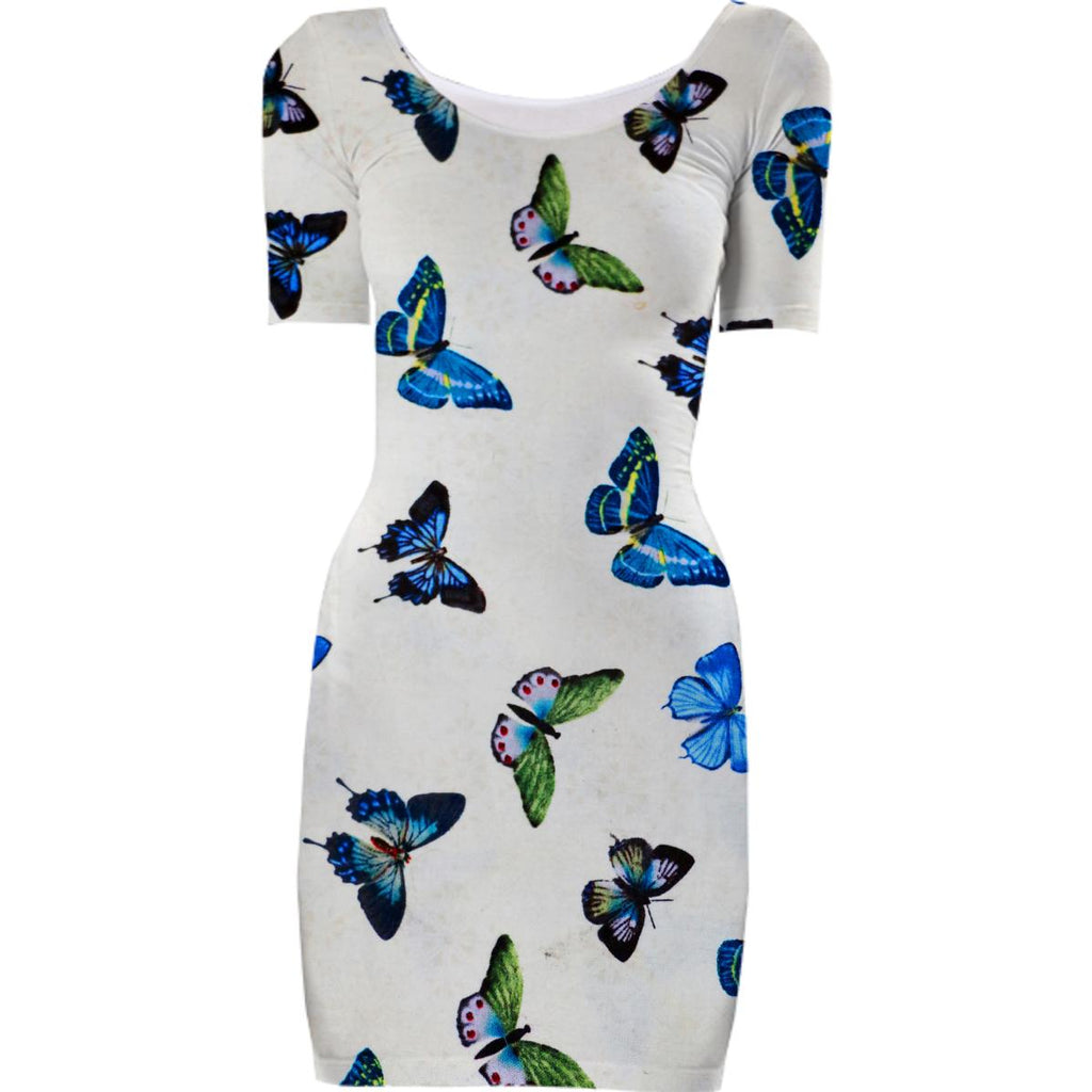 Butterfly Bodycon Dress