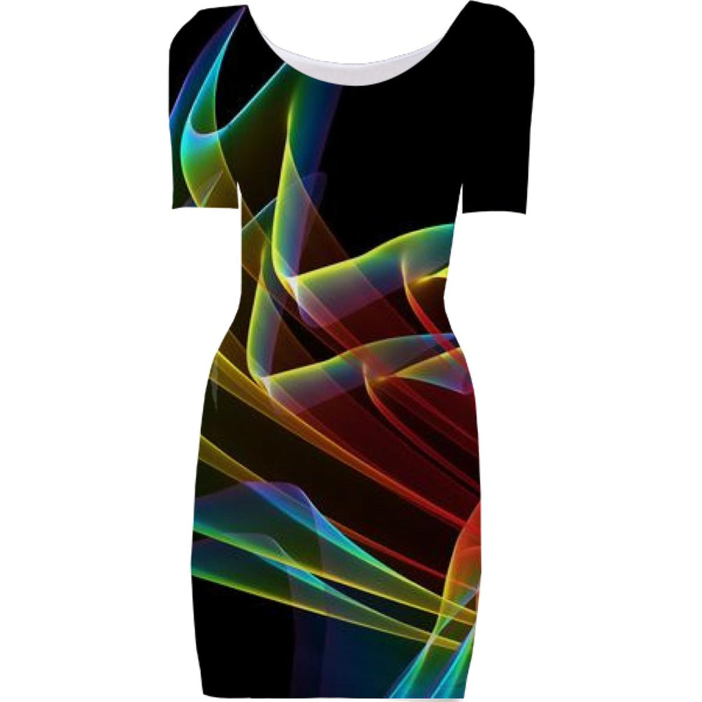 Dancing Northern Lights Abstract Summer Sky