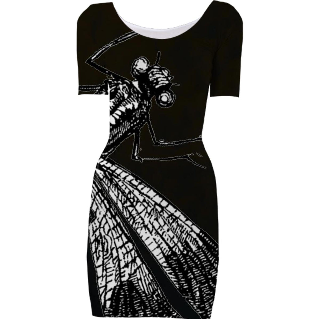Dragonflies Bodycon Dress 2