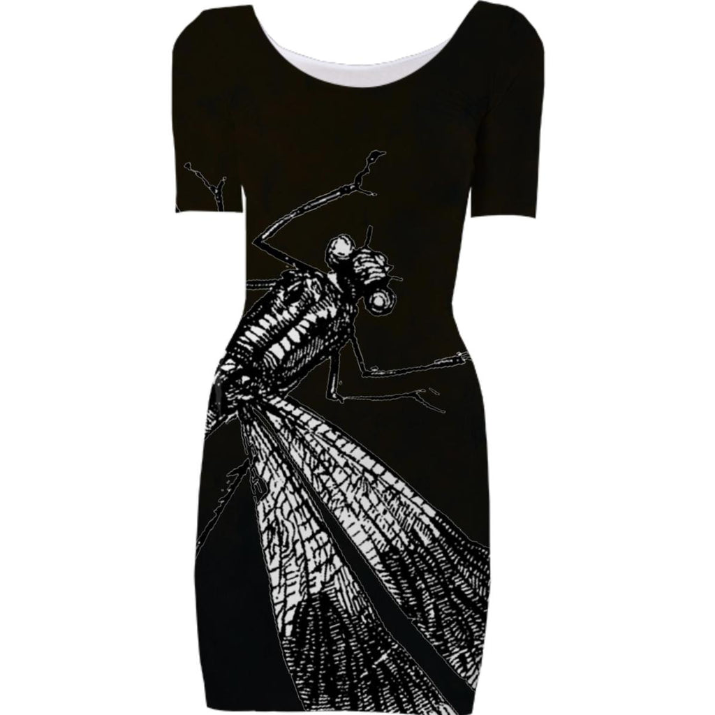 Dragonflies Bodycon Dress 3