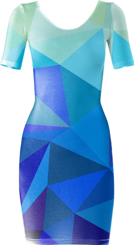 Geometric No 21 Bodycon Dress