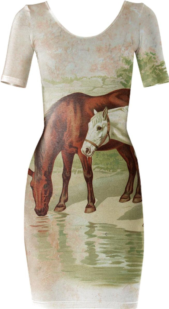 Horses on my Dress