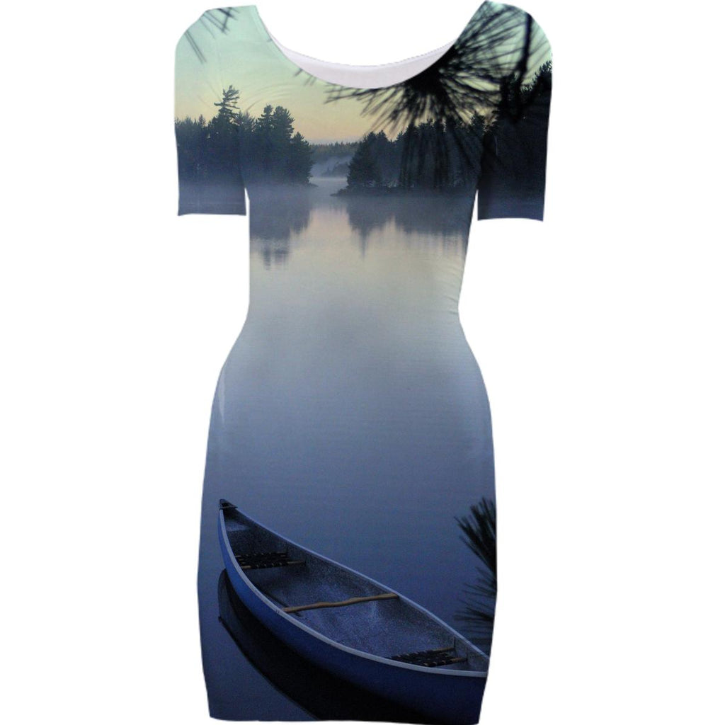 Little Blue Canoe Dress by Maddylane
