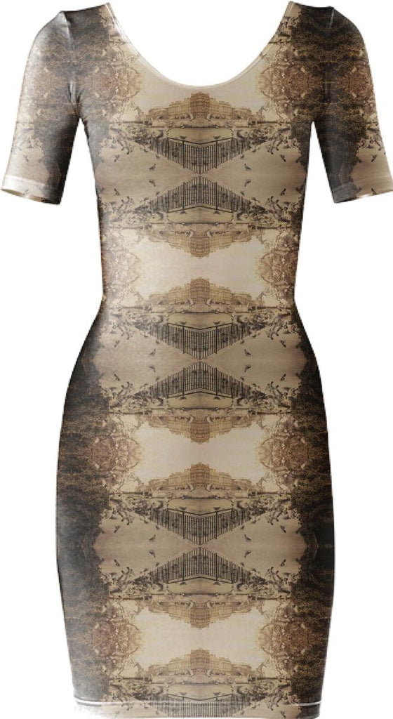 Oiseaux de Paris Bodycon Dress