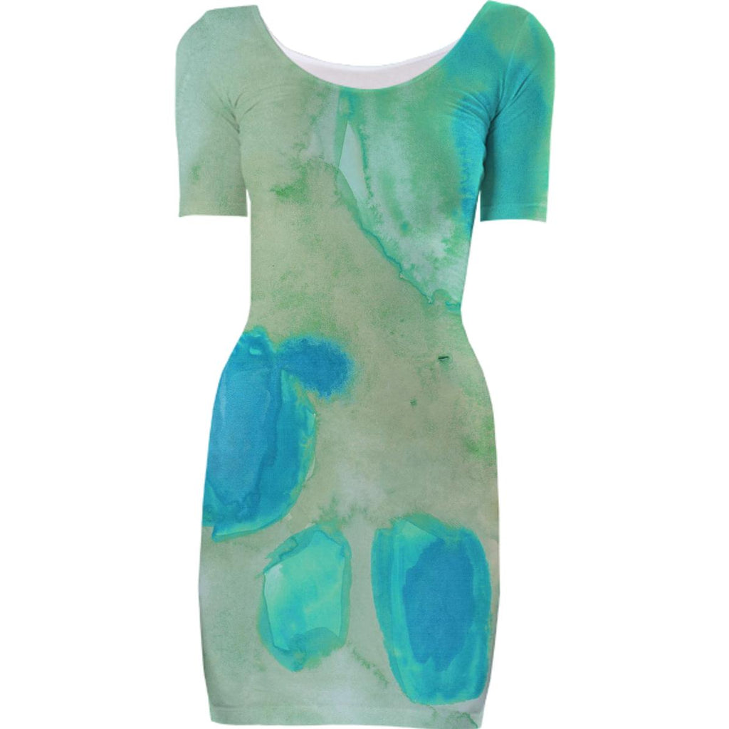 paint splotches dress 1