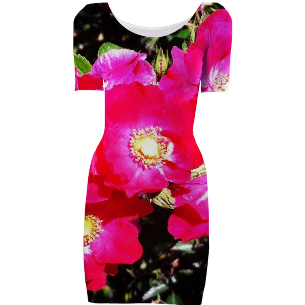 Pink Floral Dress
