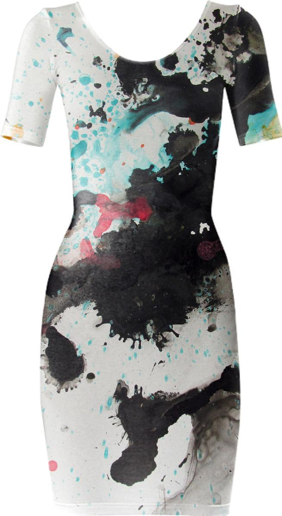 Rorshy a splattered dress