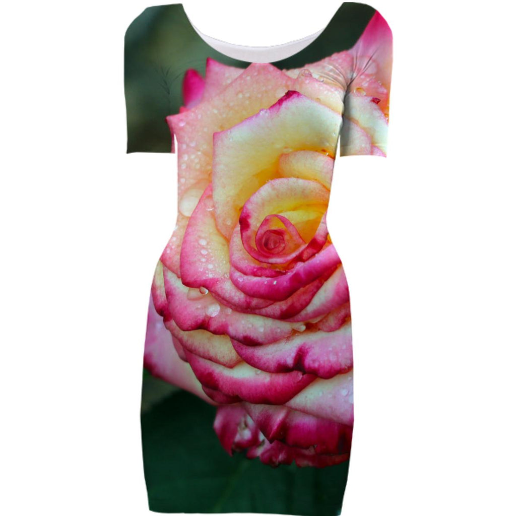 Rose Bodycon Dress