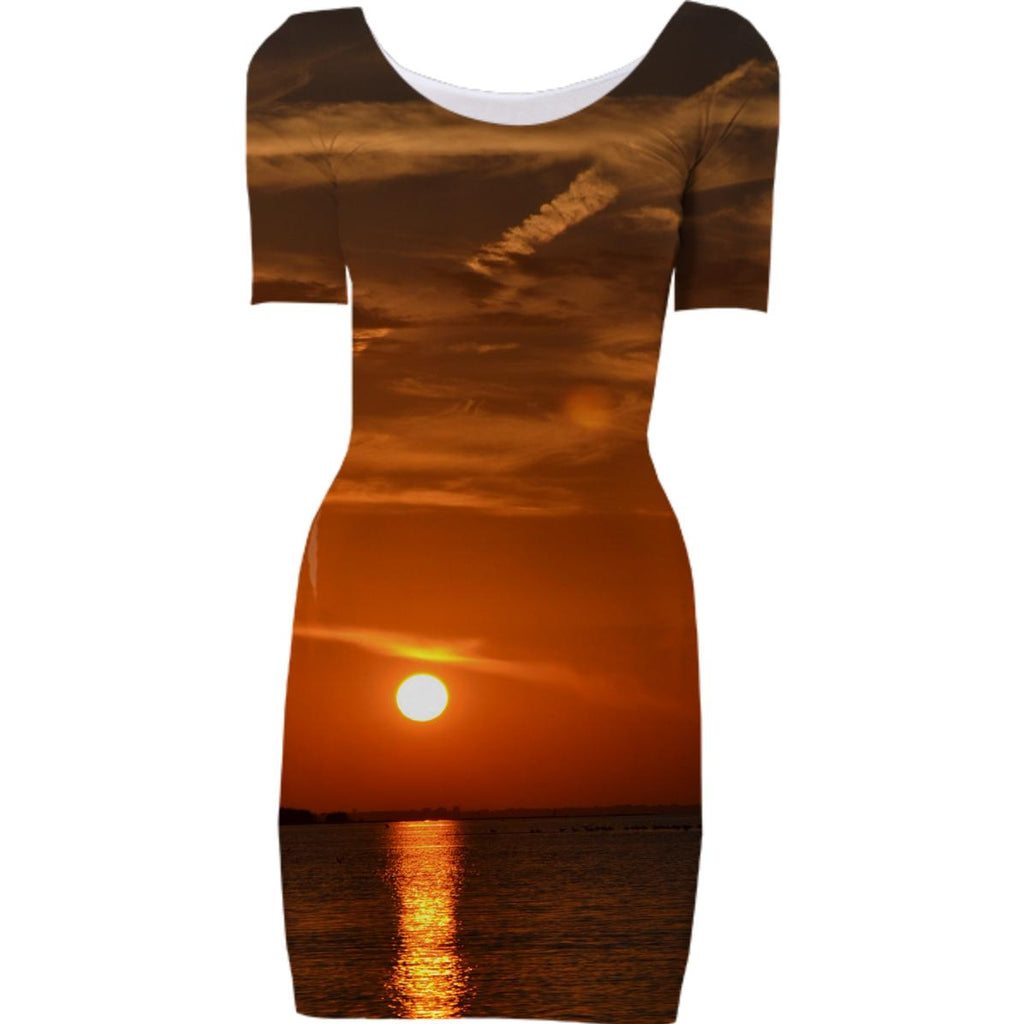 Sunset Bodycon Dress