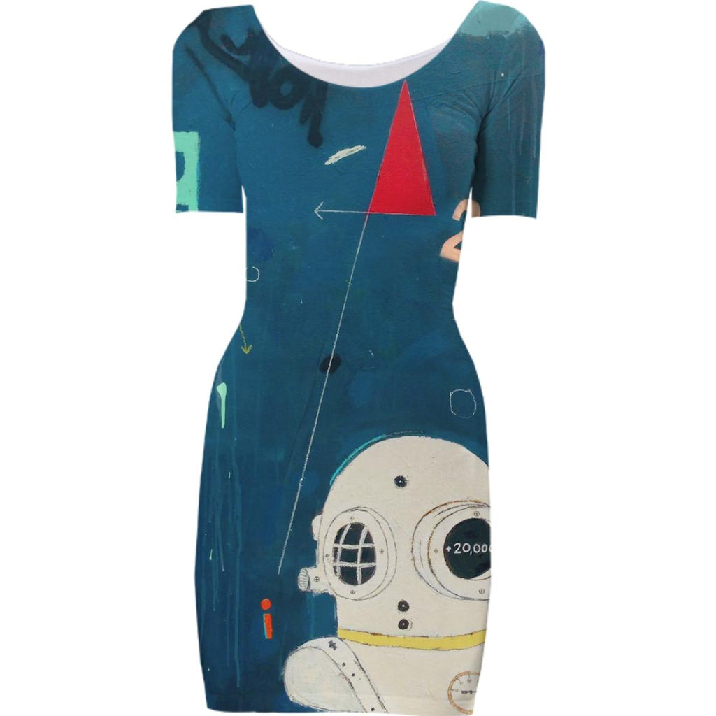 In Too Deep Bodycon Dress