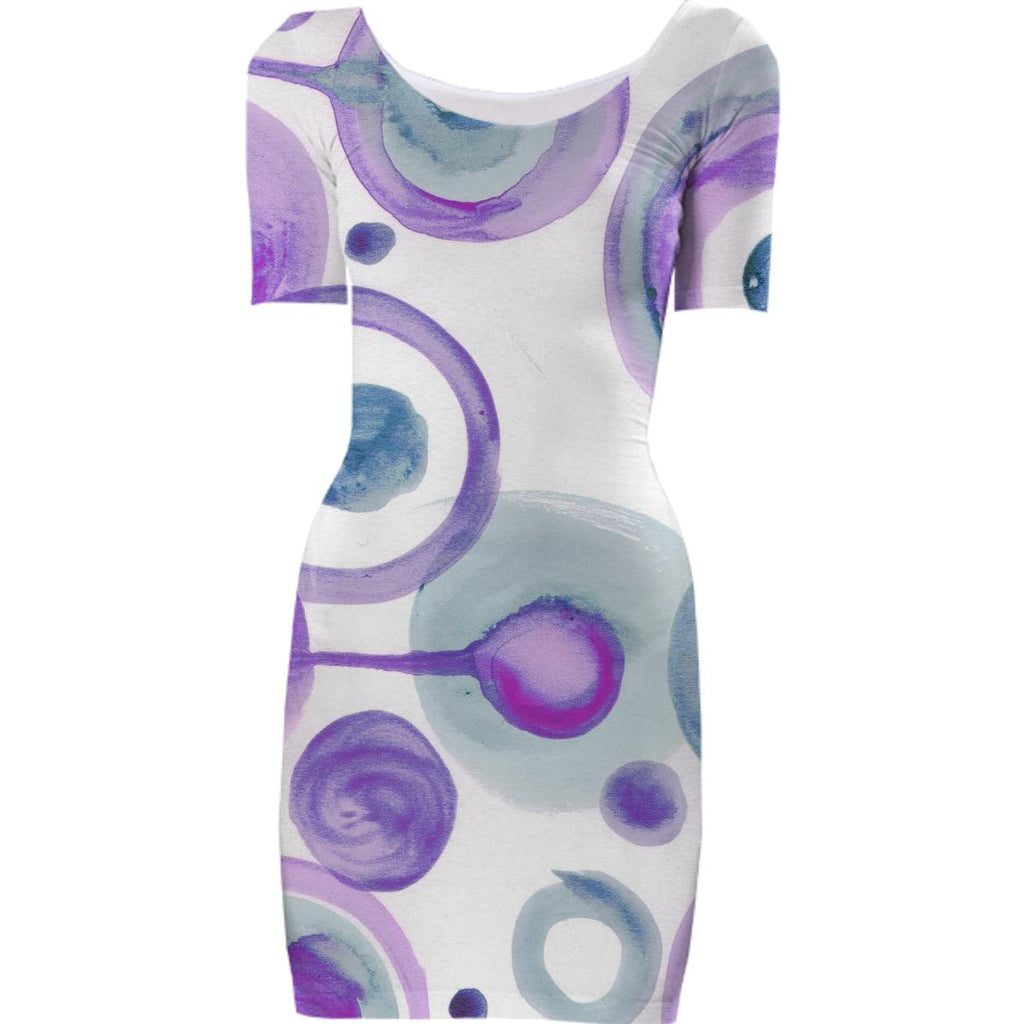 watercolor dots