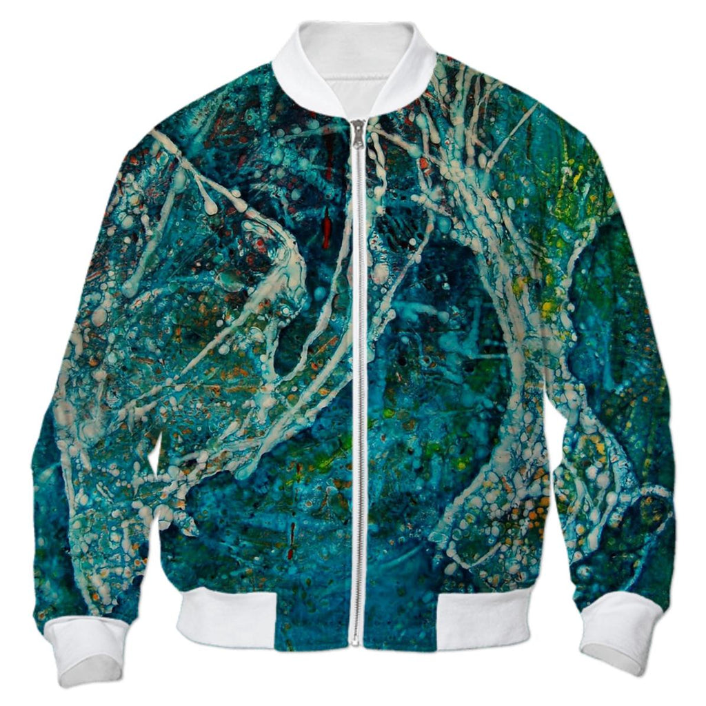 Blue 10 Bomber Jacket