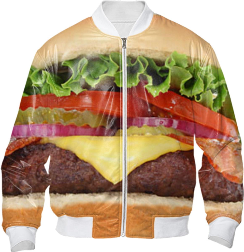 Burger Bomber Jacket