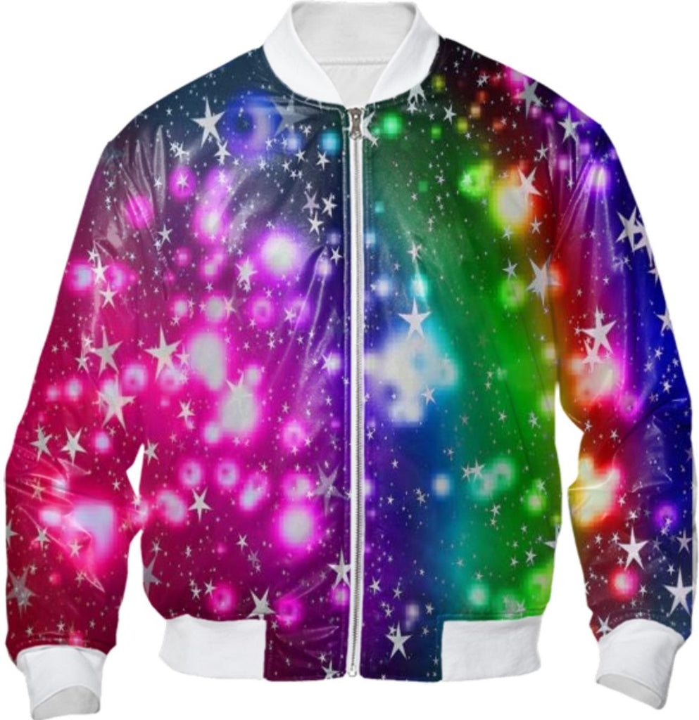celestial womens bomber jacket
