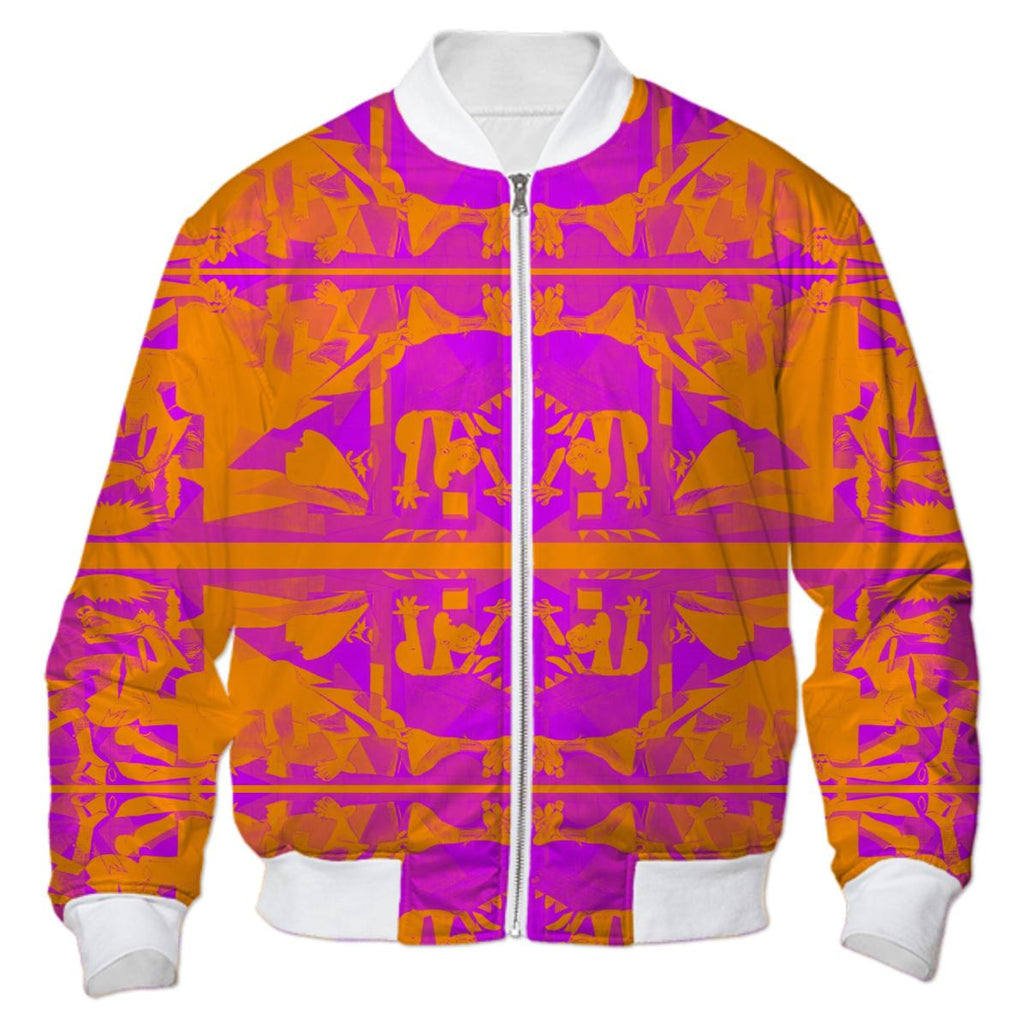 Cotton Candy Picasso Bomber