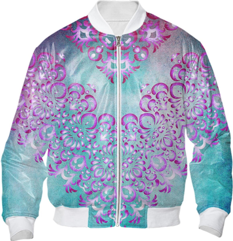 Floral Fairy Tale Bomber Jacket
