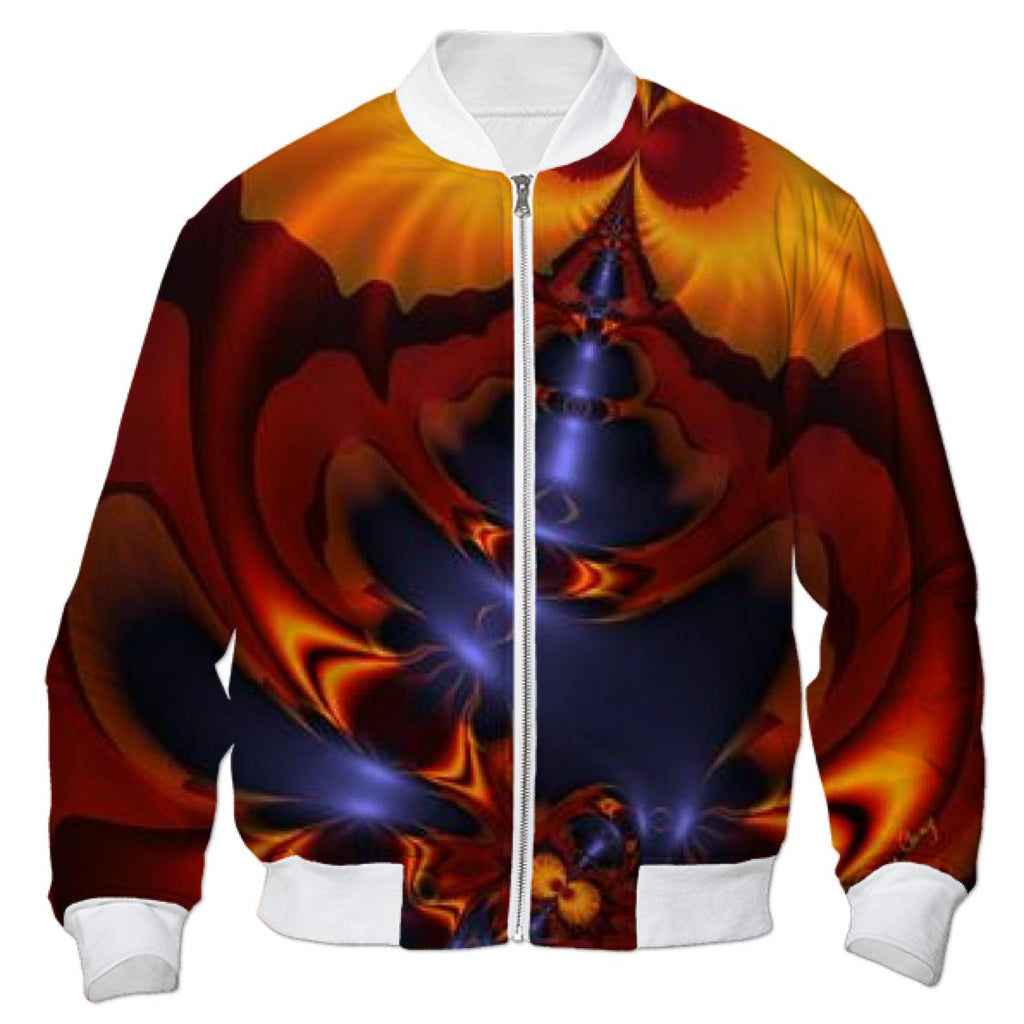 Golden Eyes Abstract Amethyst Amber Enchantment