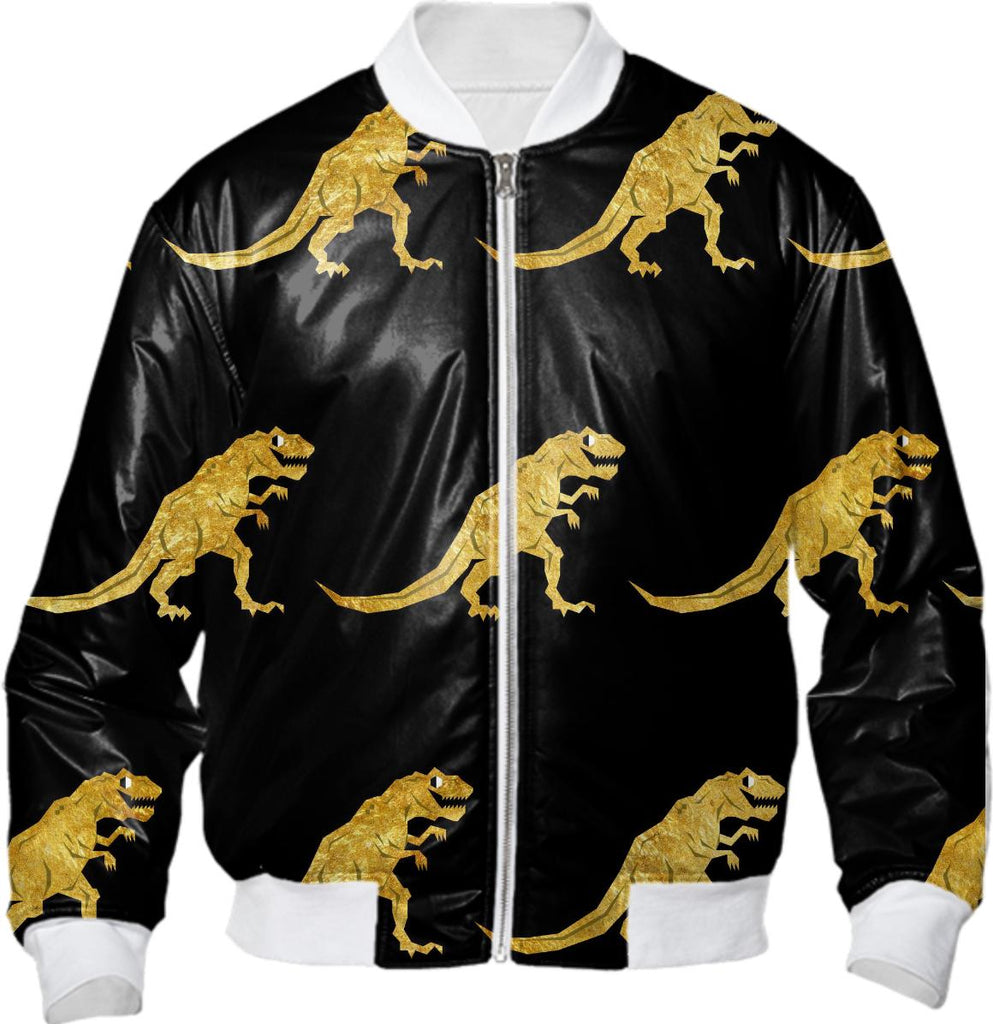 Golden T Rex Pattern