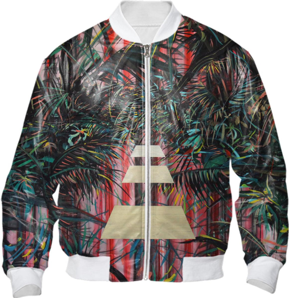 Jungle Pathway Bomber Jacket
