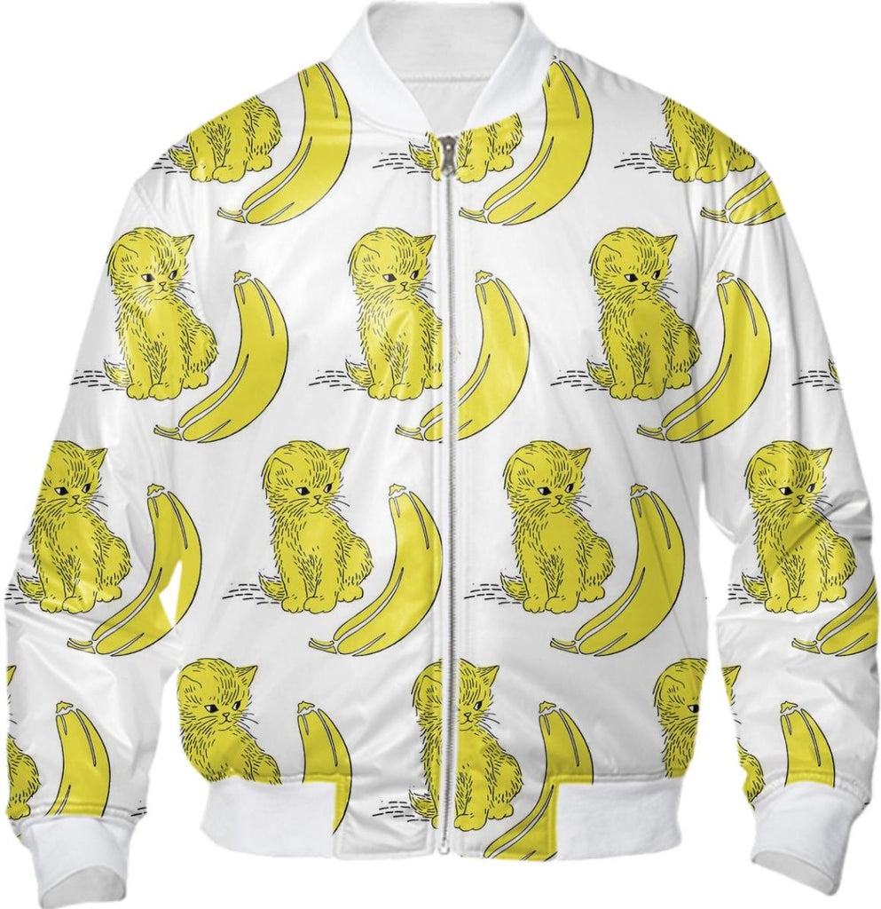Kitty Kay Banana Bomber Jacket