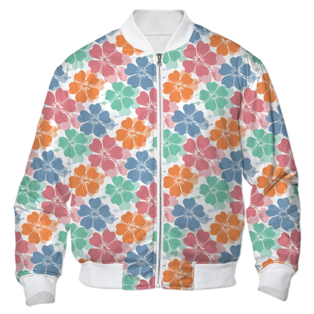 Pastels Hibiscus Pattern