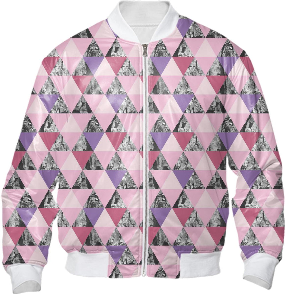 Rose Bark Bomber Jacket