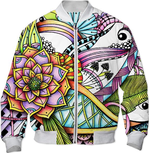 Cheerful Garden BOMBERJACKET