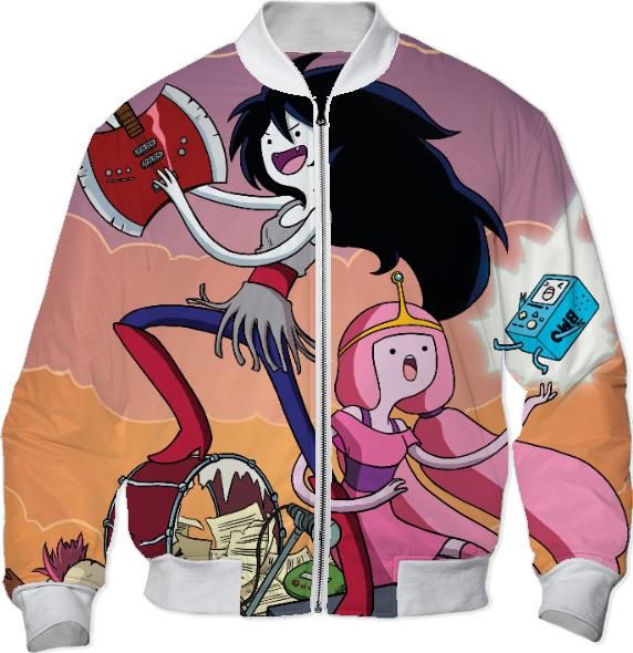 Adventure time bomber jacket