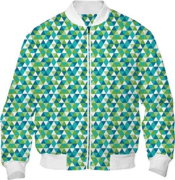 Blue and Green Confetti