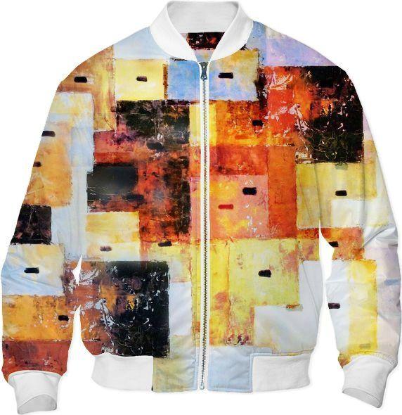 City Life abstract painting