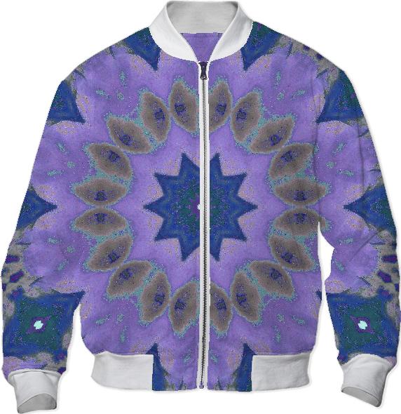 Geometric Purple Pattern